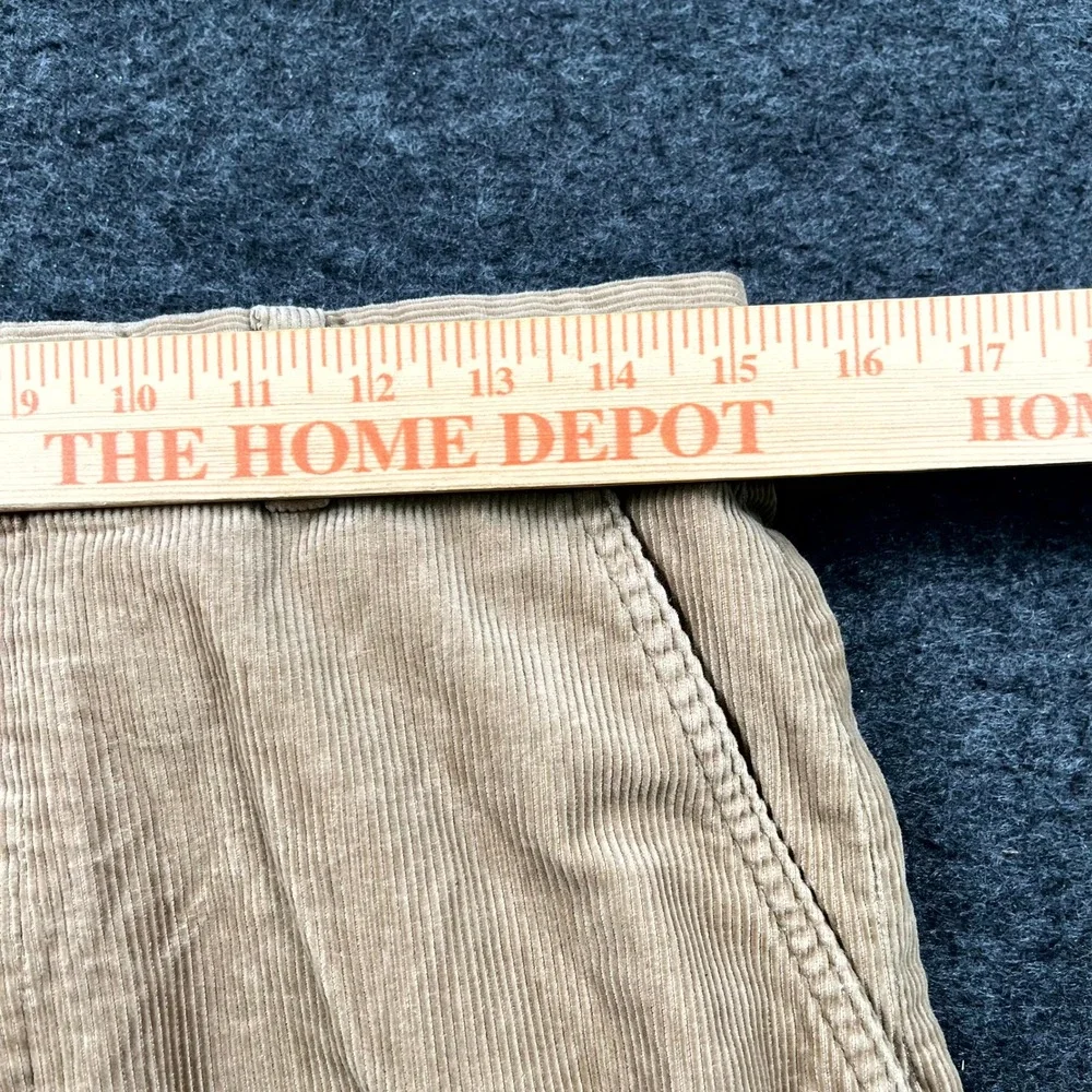 Banana Republic Corduroy Pants Mens 31x32 Tan Cotton Straight Leg Streetwear